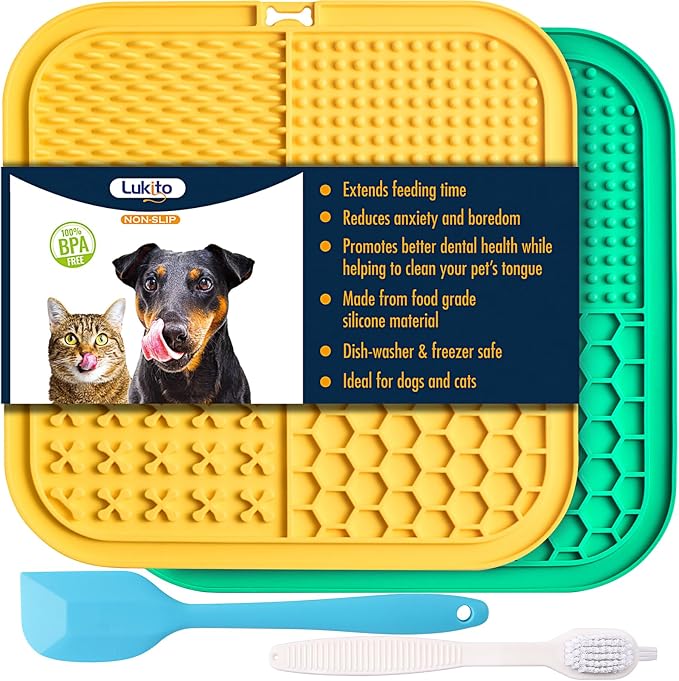 LUKITO Premium Silicone Licking Mat by LUKITO