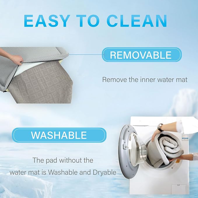 Pet Pad Cooling System for Summer, Consistent Cooling Water Mat for Dogs and - Image 5