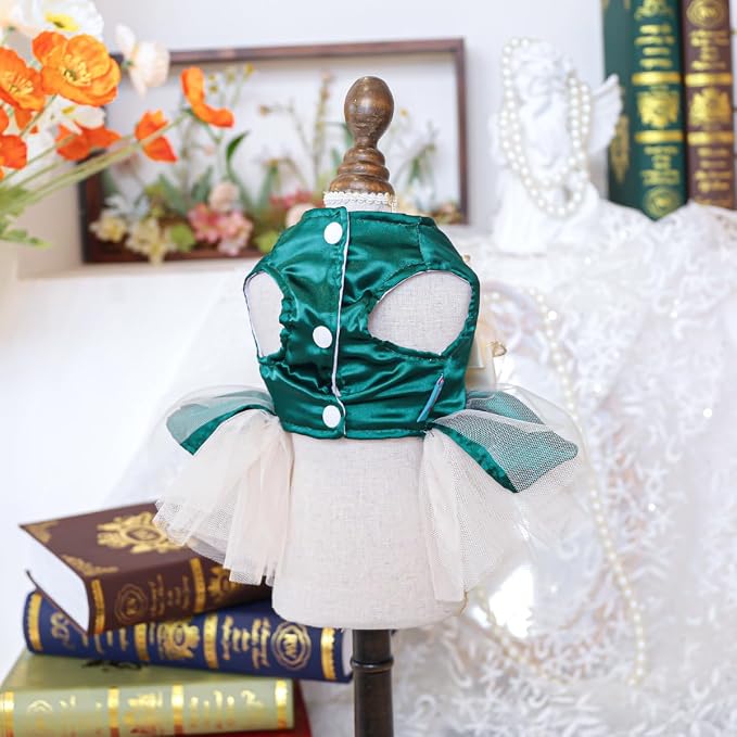 Fashion Sweet Puppy Dog Blingbling Princess Skirt Pet Dog Lace Cake Camisole - Image 4