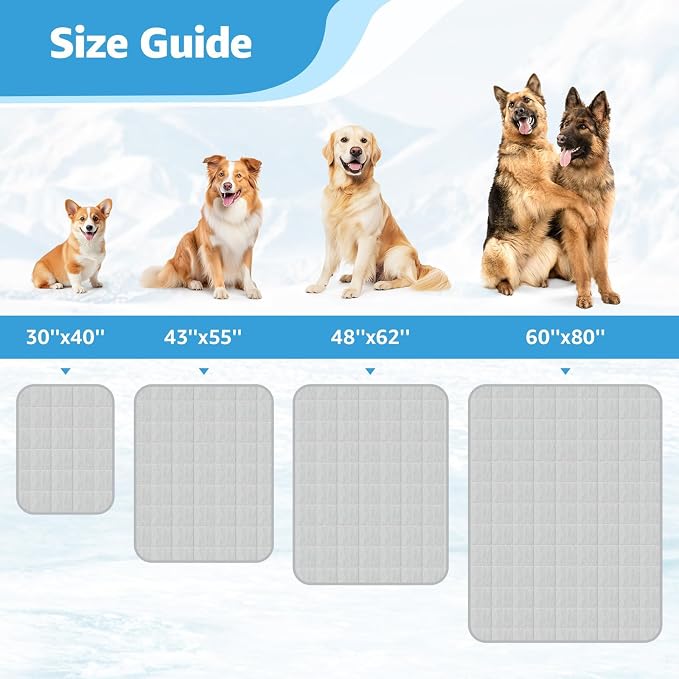 Dog Cooling Blanket, 0.4 Q-MAX Cooling Blanket - Image 6