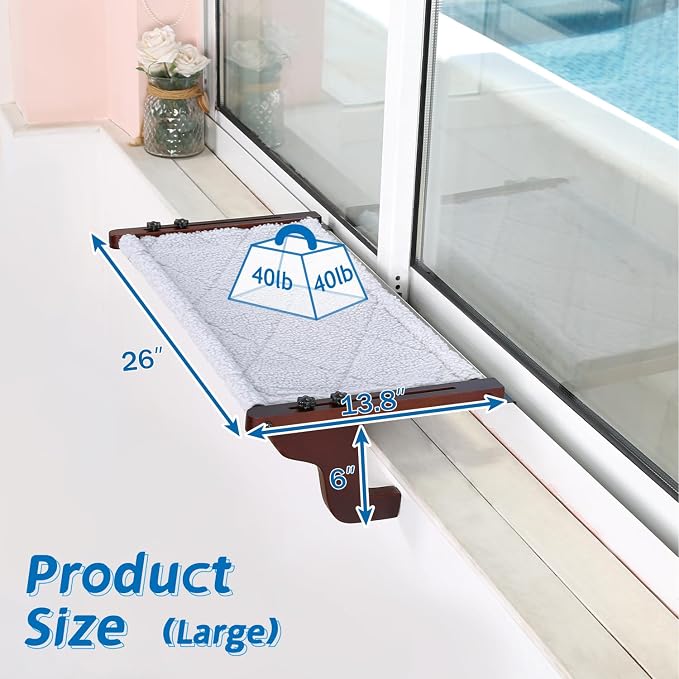 Zakkart 2PC Easy Seat Cat Perch - Image 5