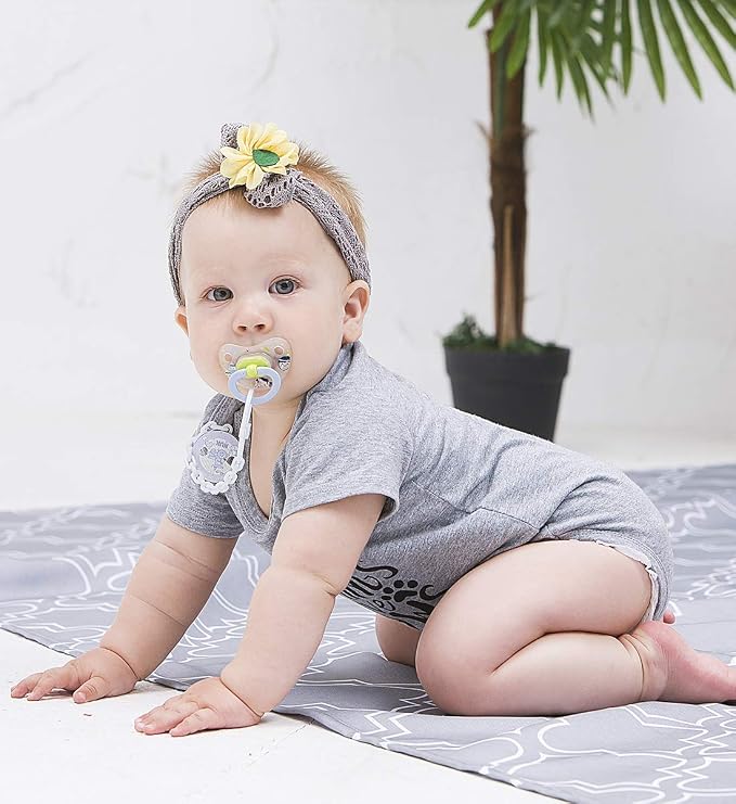 UNIFACO Unisex Baby Funny Saying Outfit Short and Long Sleeve Bodysuits Romper - Image 2