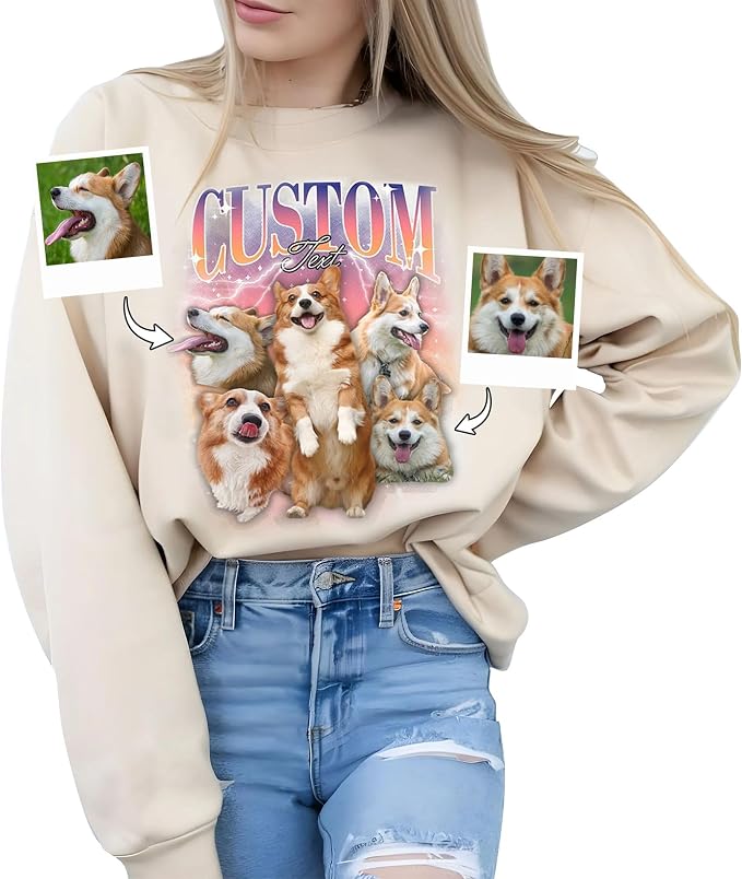 Custom Dad Shirt Personalized Picture T-Shirt - Image 2