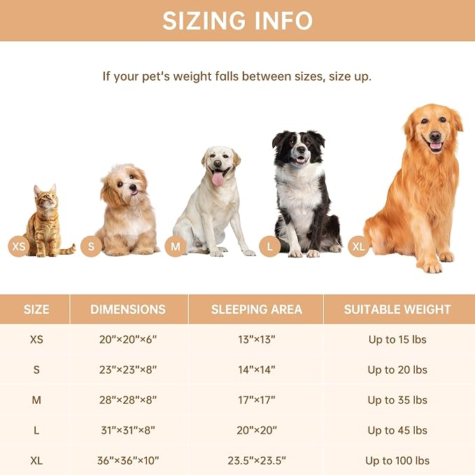 Donut Dog and Cat Bed, Luxurious Comfortable Faux Rabbit Fur Pet Beds, Round - Image 7