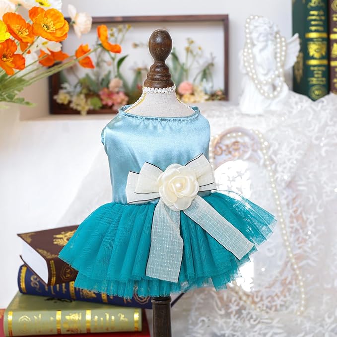 Fashion Sweet Puppy Dog Blingbling Princess Skirt Pet Dog Lace Cake Camisole - Image 5