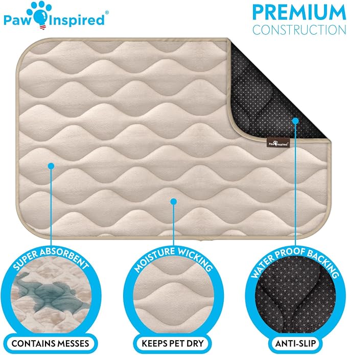 Paw Inspired Washable Padded Crate Mats - Image 5