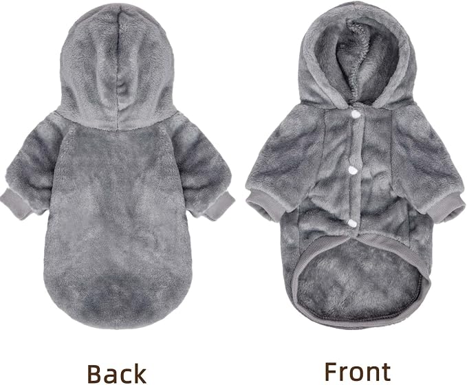 FabriCastle Dog Hoodie Sweater for Small Dogs Boy and Girl, Dog Clothes XS XXS - Image 2