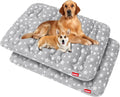 Dog Crate Mat 2 Pack, Soft Dog Bed Mat by Moonsea