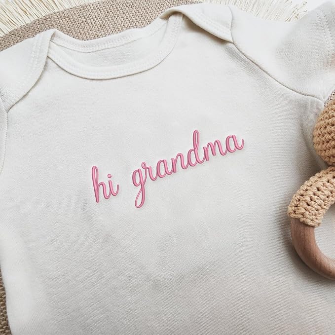 COUPLEHOODIES Personalized Baby Onesie Bodysuit – Custom Embroidery Gift - Image 3