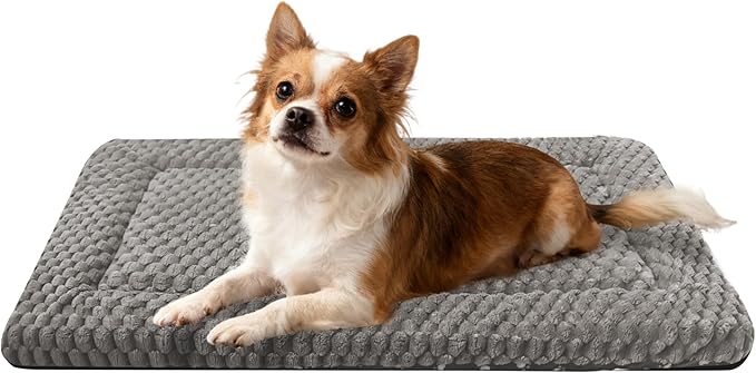 Dog Bed Crate Mat, Soft Durable Washable Anti-Slip Kennel Pad by %E7%AB%8B%E5%8D%B3%E8%B4%AD%E4%B9%B0