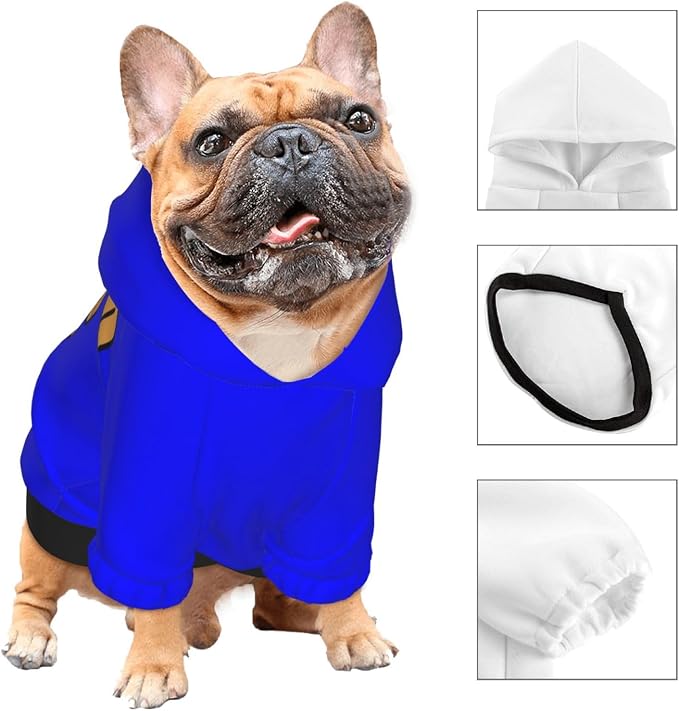 Custom Sweatshirt for Small Pet Cat Puppy Dogs Cold Weather Clothes Sweatshirt - Image 4