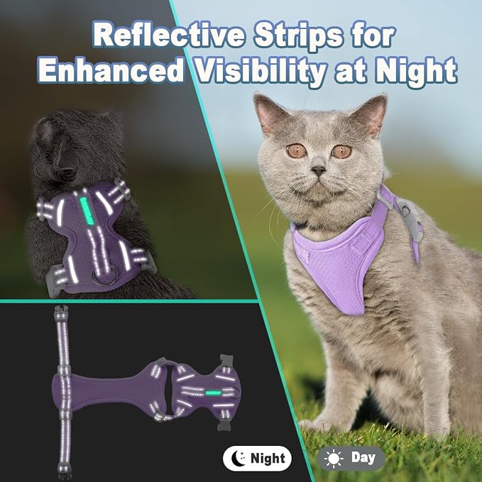 Cat Harness and Leash Set Escape Proof - Image 4