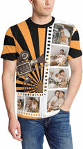 Custom T Shirts with Face Photo Text Pet Shirt by Artsadd