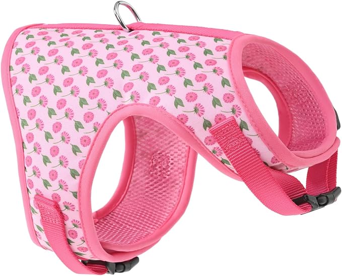 Mile High Life Dog Harness, Air Mesh Floral Vest Harness by MileHighLife