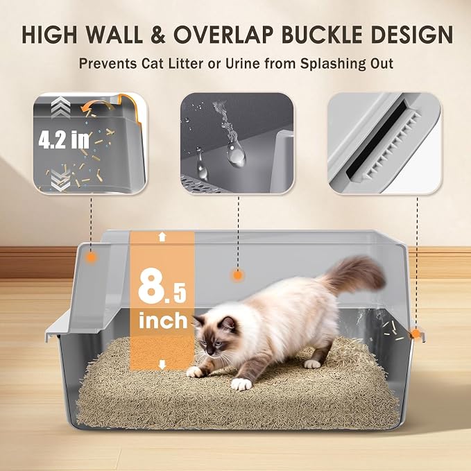 Stainless Steel Litter Box - Image 6