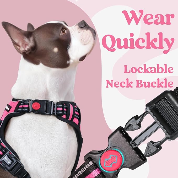 rabbitgoo Dog Harness Medium Sized, No Pull Pet Harness - Image 3