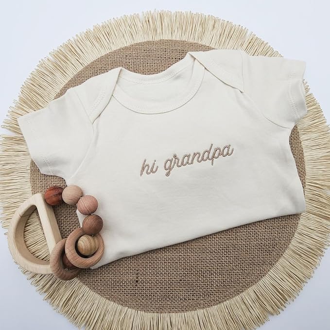 COUPLEHOODIES Personalized Baby Onesie Bodysuit – Custom Embroidery Gift - Image 3