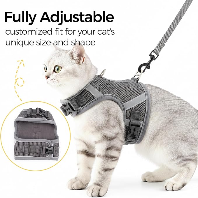 Cat Harness and Leash Escape Proof Kitten Harness Cat Leash - Image 6