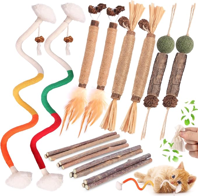 Kyouki Cat Toys Cat Chew Toys, Kitten Dental Care, Kitty by Unknown