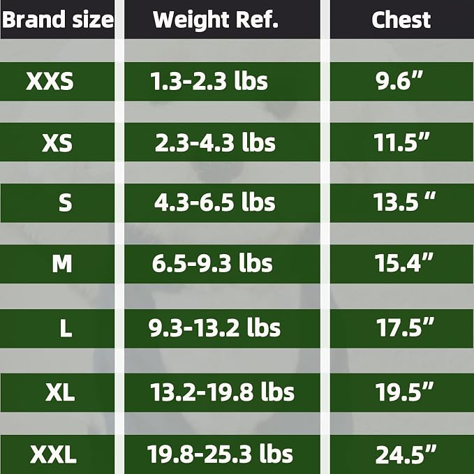 FabriCastle Dog Hoodie Sweater for Small Dogs Boy and Girl, Dog Clothes XS XXS - Image 6