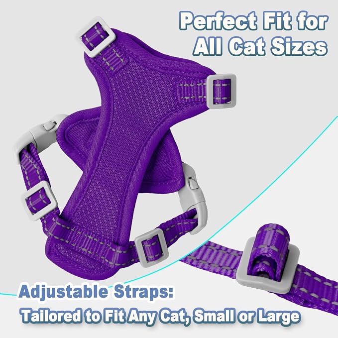 Cat Harness and Leash Set Escape Proof - Image 5