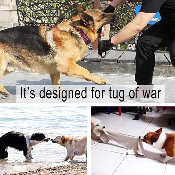 Storystore Dog Tug Toy Dog Training Bite Pillow Jute Bite Toy - Image 5