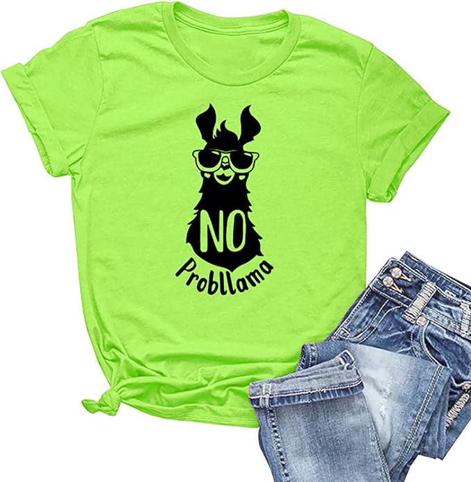 NIUBIA Women's T Shirts Summer Tops Simple Heart Graphic Shirts Sayings Short by NIUBIA