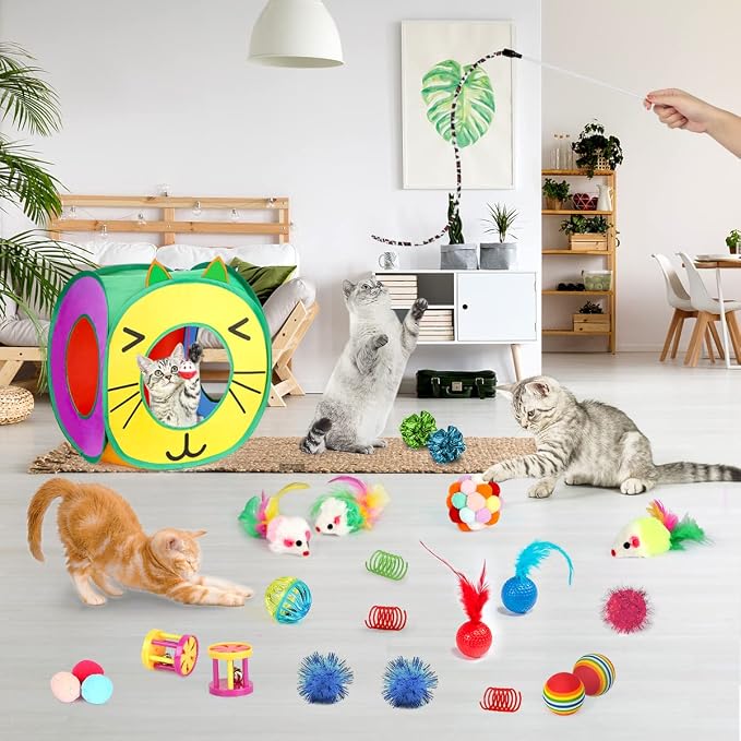37 PCS Interactive Kitten Toys for Indoor Cats - Image 5