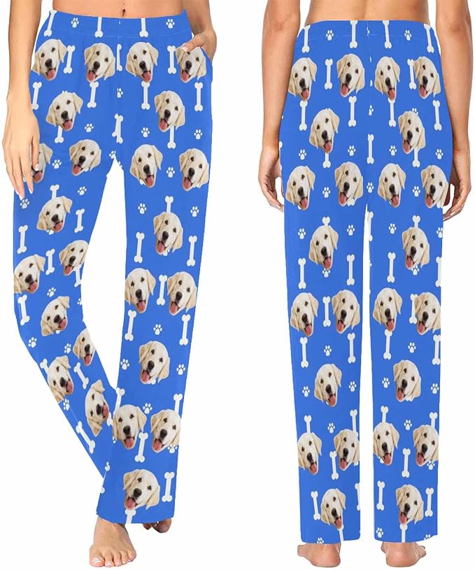 Custom Face Pajamas Pants Personalized Nightwear Bottoms - Image 2