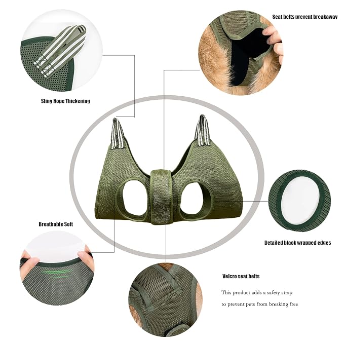 Cat and Dog Grooming Hammock - Image 5