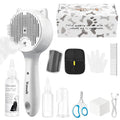 10in1 Pet Mist Spray Brush for Cat & Dog, Hair Health & Grooming Set by Unknown