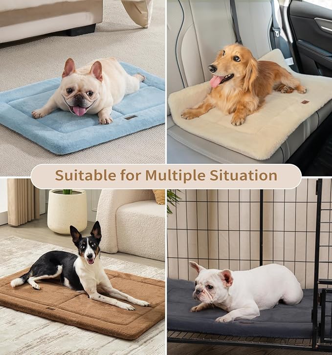 MADE 4 PETS Dog Crate Pad Bed for Small Dogs, Washable & Reversible, Anti-Slip - Image 4