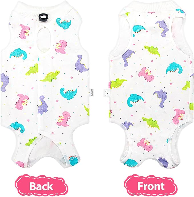 2 PCS Cat Recovery Suit Female Cat Onesie - Image 6