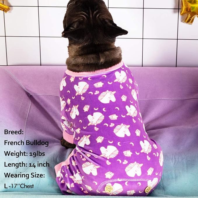 KYEESE Dog Pajamas Velvet Dog Pajamas Medium Sized Dogs Soft Dogs Clothes Pjs - Image 8