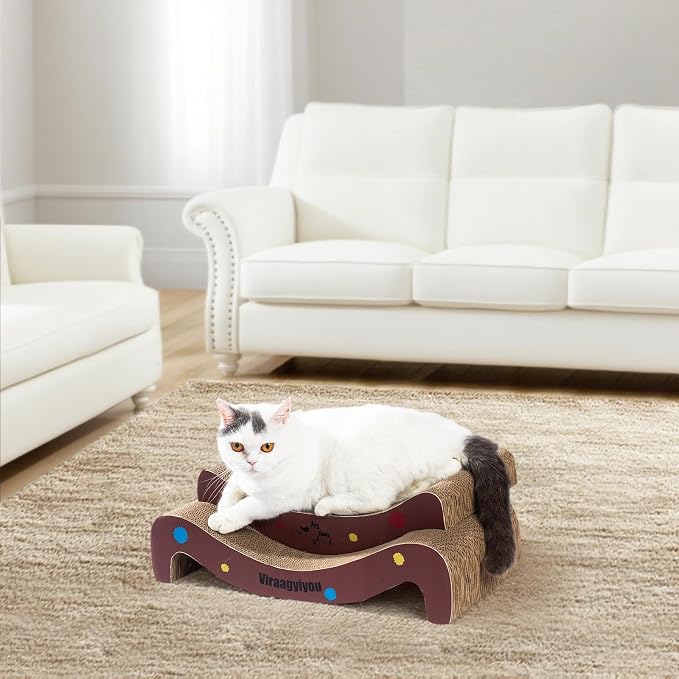 Cat Scratcher Cardboard Scratch Pad - Image 7