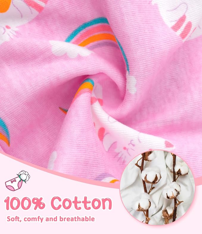 Girls and Toddlers 100% Cotton Underwear Tagless Soft Panties Size 2-3T - Image 2