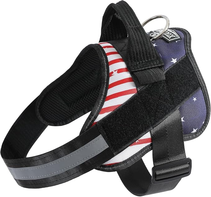 Bolux Dog Harness, No-Pull Reflective Dog Vest, Breathable Adjustable Pet by Bolux
