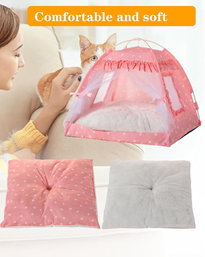 Cat Princess Bed Tent House - Image 6
