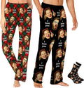 MyPupSocks Custom Pajama Pants for Pet Lover, Personalized Photo Face Printed by MyPupSocks