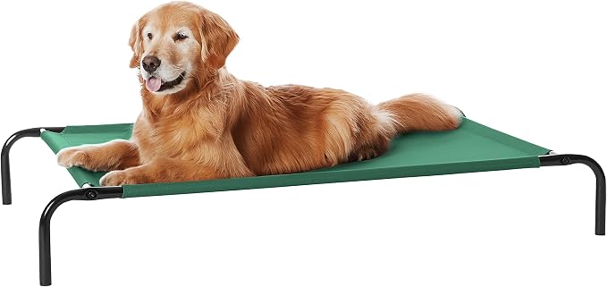 Amazon Basics Cooling Breathable Elevated Dog Bed by AmazonBasics