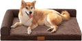 Patas Lague Orthopedic Dog Bed Large Sized Dog 36''X24'', Waterproof L Bolster by PatasLague