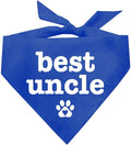 Best Uncle Father's Day, Valentine's Day, Birthday Dog Bandana by TeesTails