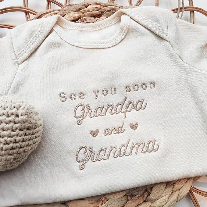 COUPLEHOODIES Personalized Baby Onesie Bodysuit – Custom Embroidery Gift - Image 4
