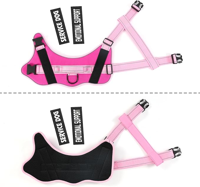 voopet Emotional Support Dog Harness, Professional Service Dog Vest Harness - Image 3