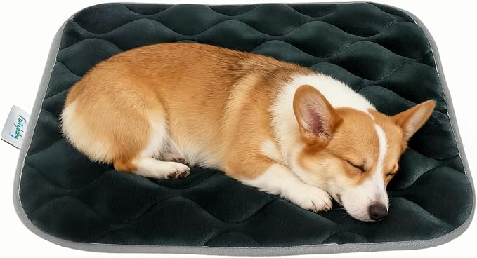 furrybaby Dog Crate Pad for Dog Cages Flat Crate Mat Kennel Pad by FurrybabyPetSupply