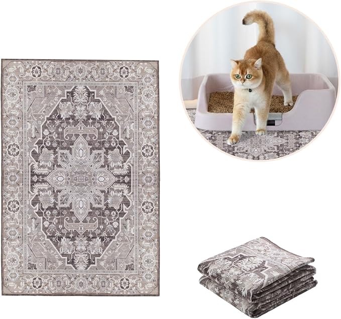 Lovewag Cat Litter Box Mats 2 Pack - Image 2
