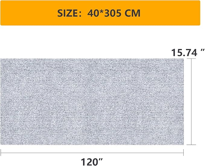120"x15.8" cat Scratch Furniture Protector Keep Couch Sofa Protection Anti - Image 7