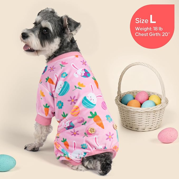KYEESE Easter Dog Pajamas, Soft Dog Pajamas - Image 4