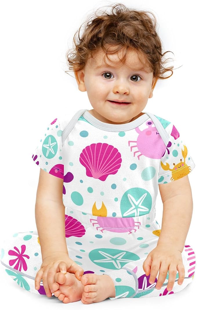Baby Clothes Set Infant Bodysuits Pants Sets 0-24M - Image 2