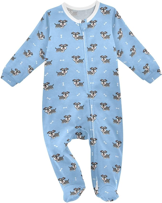 Baby Sleepers For Girl Boys Newborn Baby Play One-Piece Footies For 0-24 Months by Unknown